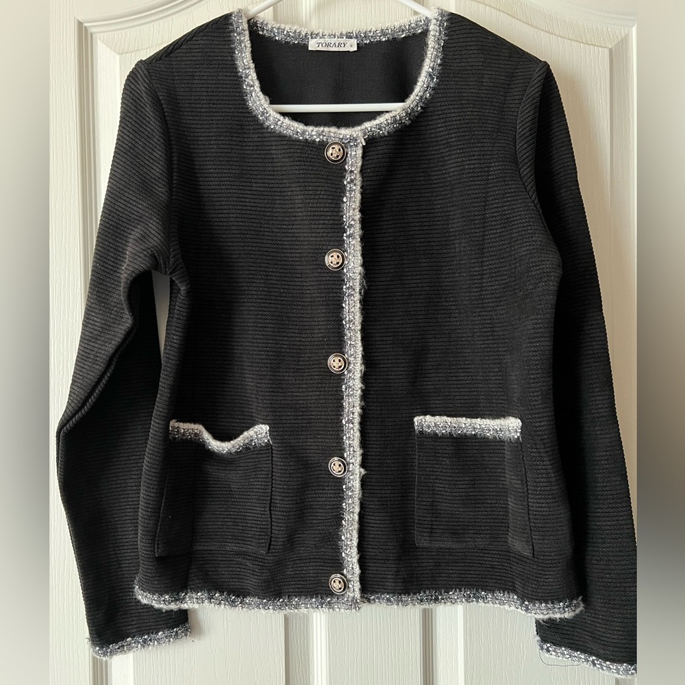 Torary Women’s Chunky Knit Lightweight Cardigan